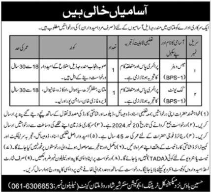 Mess Waiter and Cook Unit Jobs at Pakistan Army – Apply Now!